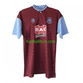 Fußballtrikots West Ham United 1989-1990 Retro Heim Trikotsatz